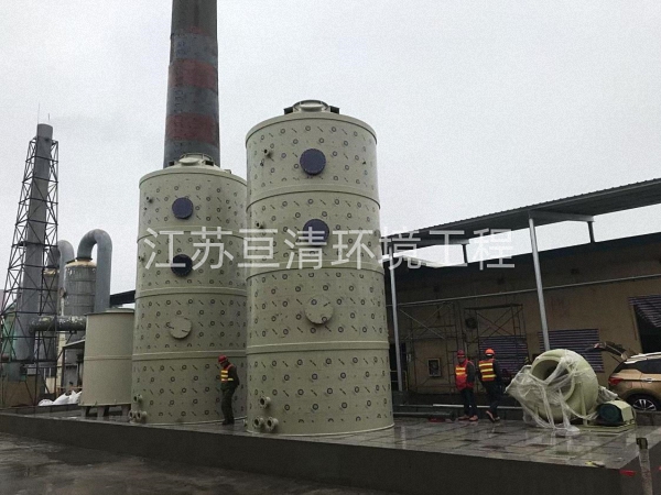 浙江某窑炉酸性废气治理